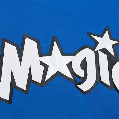 Men's Mitchell & Ness Blue Orlando Magic Hardwood Classics Nights Premium T-Shirt