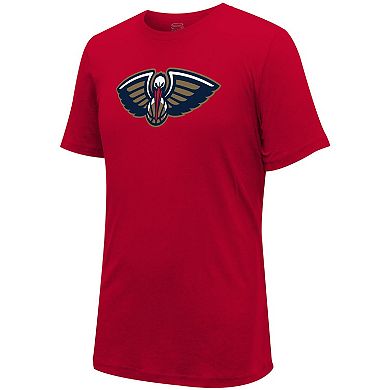 Unisex Stadium Essentials Red New Orleans Pelicans Primary Logo T-Shirt