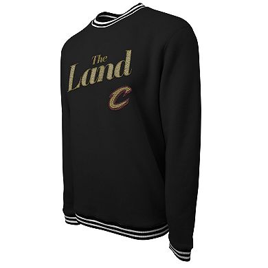 Unisex Stadium Essentials Black Cleveland Cavaliers 2023/24 City Edition Club Level Pullover Sweatshirt