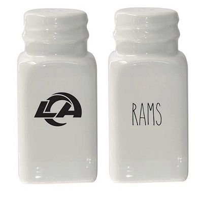 The Memory Company Los Angeles Rams Farmhouse Salt & Pepper Shaker Set