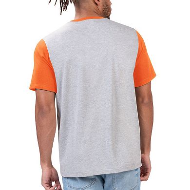 Men's G-III Sports by Carl Banks Gray Denver Broncos Black Label T-Shirt