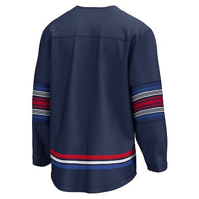 Men's Fanatics Branded Navy New York Rangers Alternate Premier Breakaway Jersey