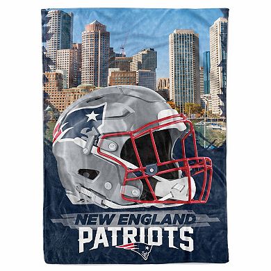 New England Patriots 66" x 90" City Sketch Blanket