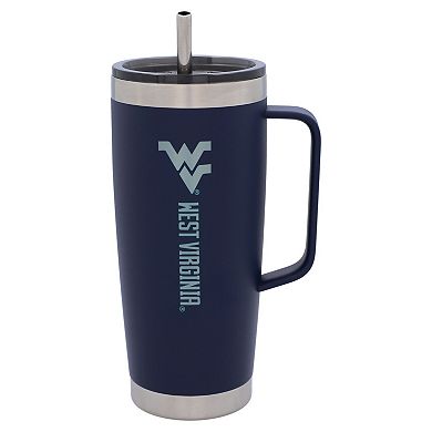 The Memory Company West Virginia Mountaineers 26oz. Team Color Roadie Tumbler with Handle