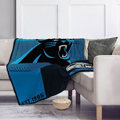 Pegasus  Carolina Panthers 60" x 80" Sherpa Throw Blanket