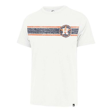Men's '47 Cream Houston Astros Wavelength Bond Franklin T-Shirt