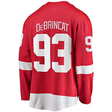 Men's Fanatics Branded Alex DeBrincat Red Detroit Red Wings Home Premier Breakaway Player Jersey