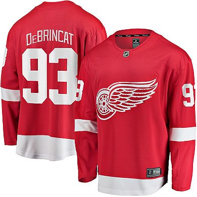 Men's Fanatics Branded Alex DeBrincat Red Detroit Red Wings Home Premier Breakaway Player Jersey