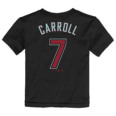 Toddler Nike Corbin Carroll Black Arizona Diamondbacks 2024 Fuse Name & Number T-Shirt