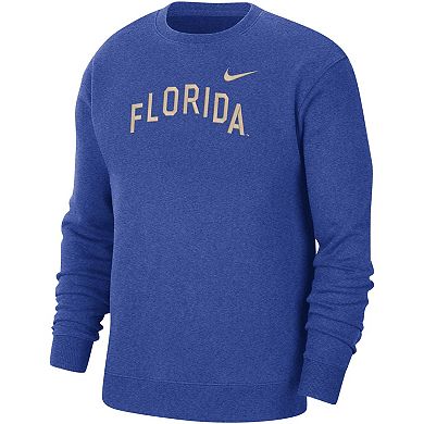 Men's Nike Royal Florida Gators Campus Pullover Sweatshirt