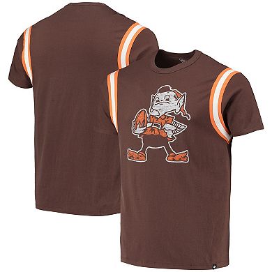 Men's '47 Brown Cleveland Browns Premier Point T-Shirt