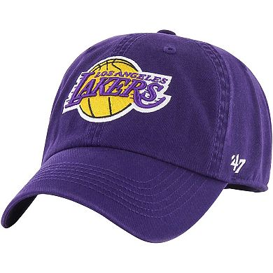 Men's '47 Purple Los Angeles Lakers  Classic Franchise Fitted Hat