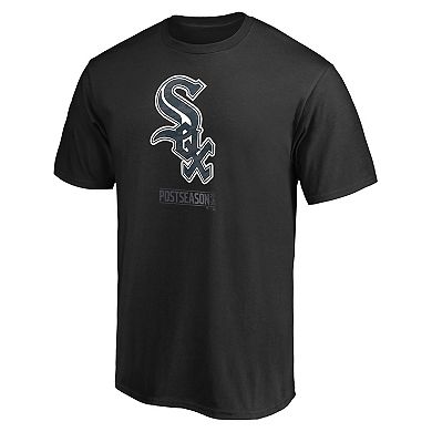 Men's Fanatics Branded Black Chicago White Sox 2020 Postseason Around the Horn T-Shirt