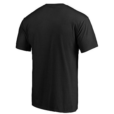 Men's Fanatics Branded Black Atlanta Hawks Whole New Game Team T-Shirt