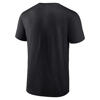 Men's Fanatics Branded Blue/Black Carolina Panthers Two-Pack T-Shirt Combo Set