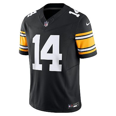 Men's Nike George Pickens Black Pittsburgh Steelers Vapor F.U.S.E. Limited Jersey