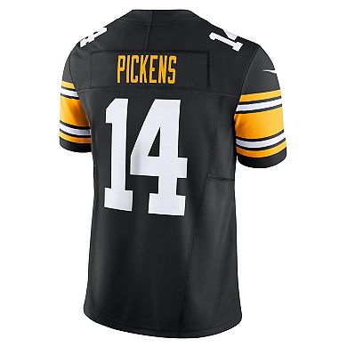 Men's Nike George Pickens Black Pittsburgh Steelers Vapor F.U.S.E. Limited Jersey