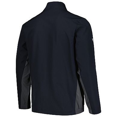 Men's Levelwear  Black Golden State Warriors Harrington Full-Zip Jacket
