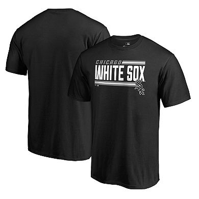 Men's Fanatics Branded Black Chicago White Sox Onside Stripe T-Shirt