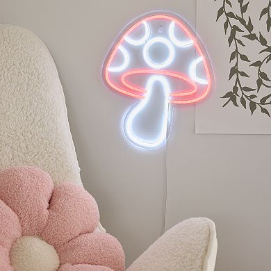 Mushroom LED Wall Sign Decoration