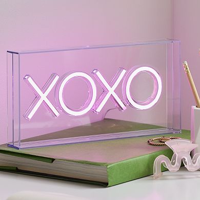 "XOXO" LED Wall Sign Decoration