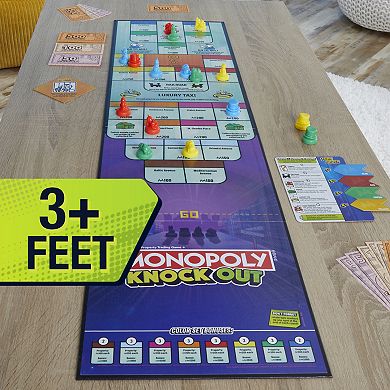Hasbro Monopoly Knockout Family Party Board Game