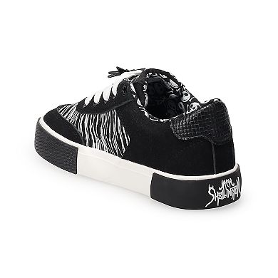 Disney's Nightmare Before Christmas Jack Skellington Boys' Low Cut Lace-Up Sneakers