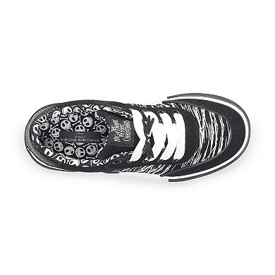 Disney's Nightmare Before Christmas Jack Skellington Boys' Low Cut Lace-Up Sneakers