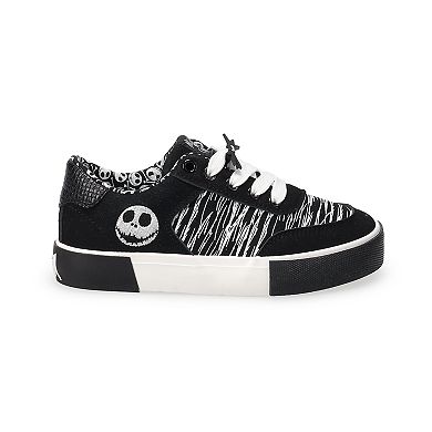 Disney's Nightmare Before Christmas Jack Skellington Boys' Low Cut Lace-Up Sneakers