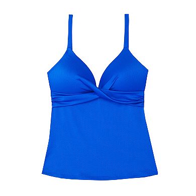 Women's Freshwater Molded Cup Twist Tankini Top