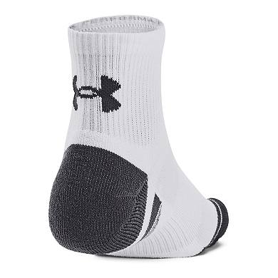 Under Armour Performance Tech 3-Pack Quarter Socks