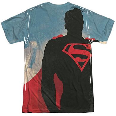 Superman Truth Short Sleeve Adult Poly Crew T-shirt