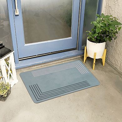 Outdoor All Weather Resistant Washable Porch Decorations Shoe Mat Doormat, 16" X 24"