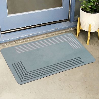 Outdoor All Weather Resistant Washable Porch Decorations Shoe Mat Doormat, 16" X 24"