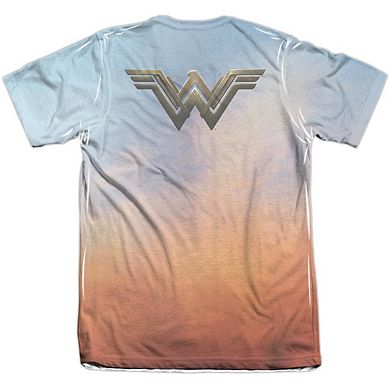 Wonder Woman Movie Poster Sleeve T-shirt