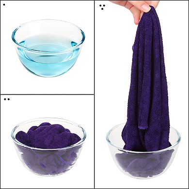 Cleaning Absorbent Microfiber Quick Drying Kitchen Towels 6 Pcs 14" X 30"