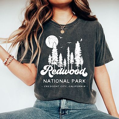 Vintage Redwood National Park Garment Dyed Tees