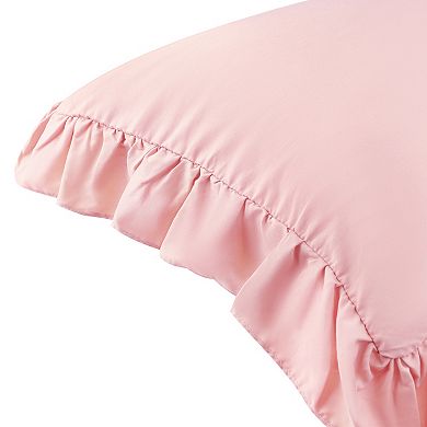 Single Layer Ruffled Envelope Closure Pillowcases 2 Pcs 20" X 30"