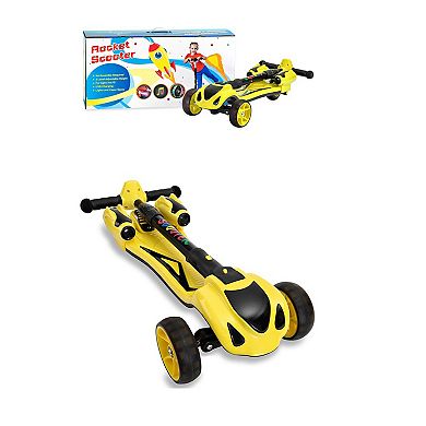 GlareWheel Kids Kick Rocket Scooter