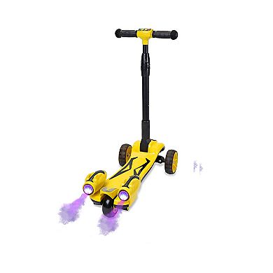 GlareWheel Kids Kick Rocket Scooter