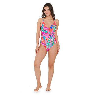 Women's Freshwater Sash Crossover One-Piece Swim Suit