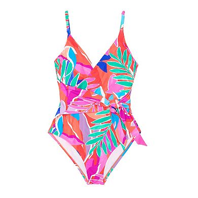 Women's Freshwater Sash Crossover One-Piece Swim Suit