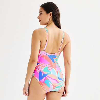 Women's Freshwater Sash Crossover One-Piece Swim Suit