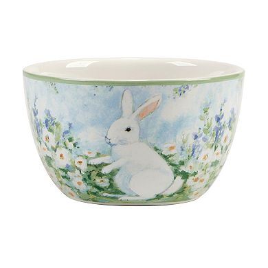 Certified International Easter Morning Set of 4 Ice Cream Bowls