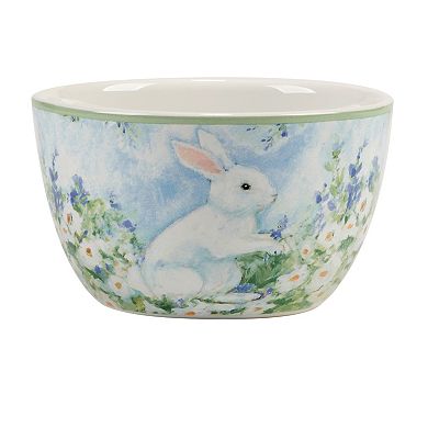 Certified International Easter Morning Set of 4 Ice Cream Bowls