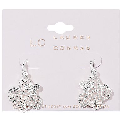 LC Lauren Conrad Filigree Drop Earrings