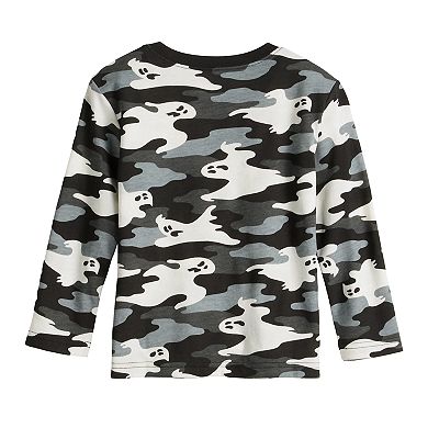 Baby & Toddler Boy Jumping Beans Long Sleeve Fall Graphic Tee