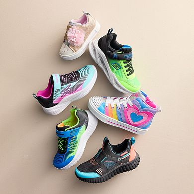 Skechers Twinkle Toes Twinkle Sparks Heart Pop Girls' Sneakers