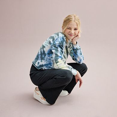 Girls 4-20 SO® One Shoulder Sweatshirt in Regular & Plus