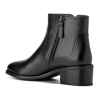 Cole Haan Thayer Women's Block Heel Chelsea Buckle Boots